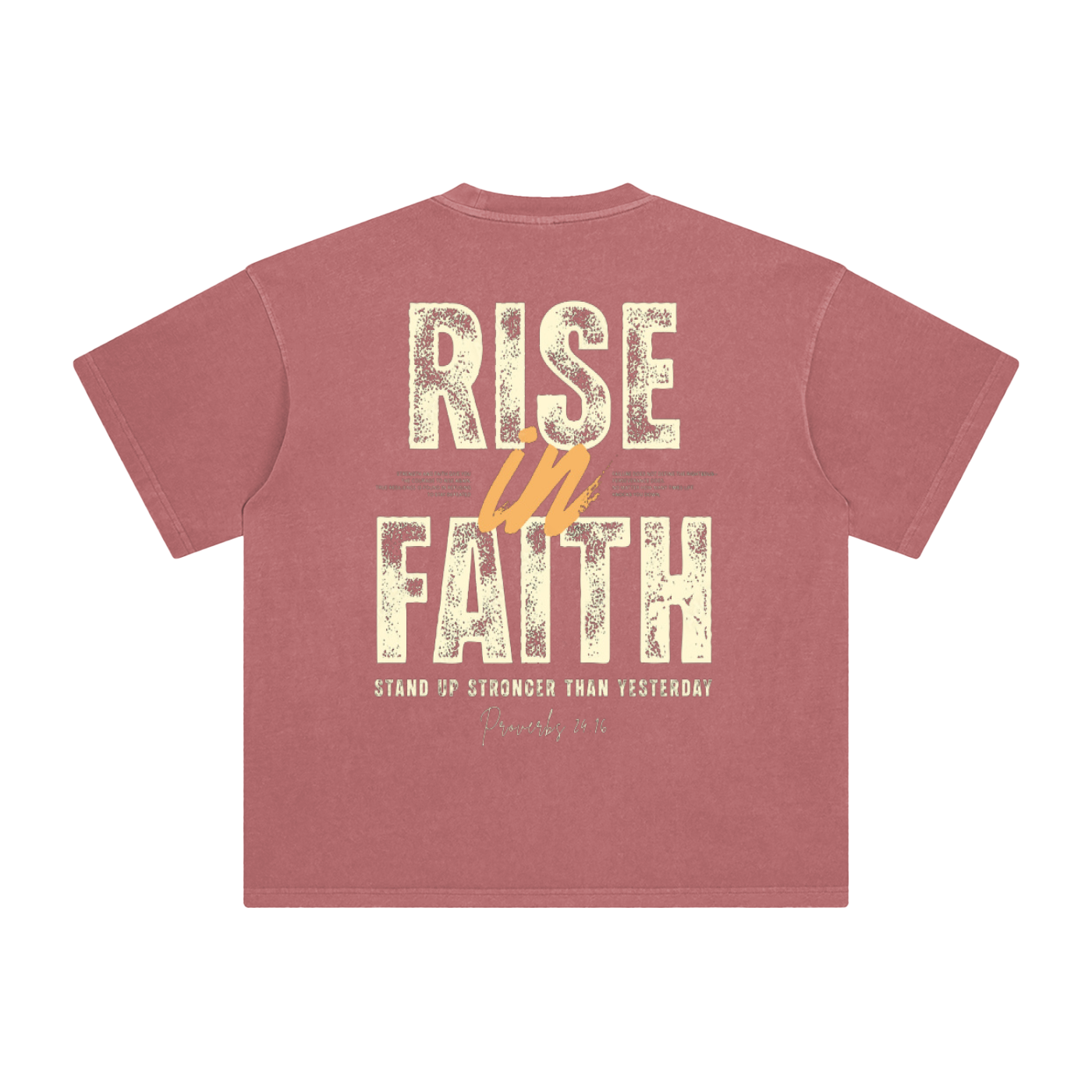 Enzyme Washed T-Shirt