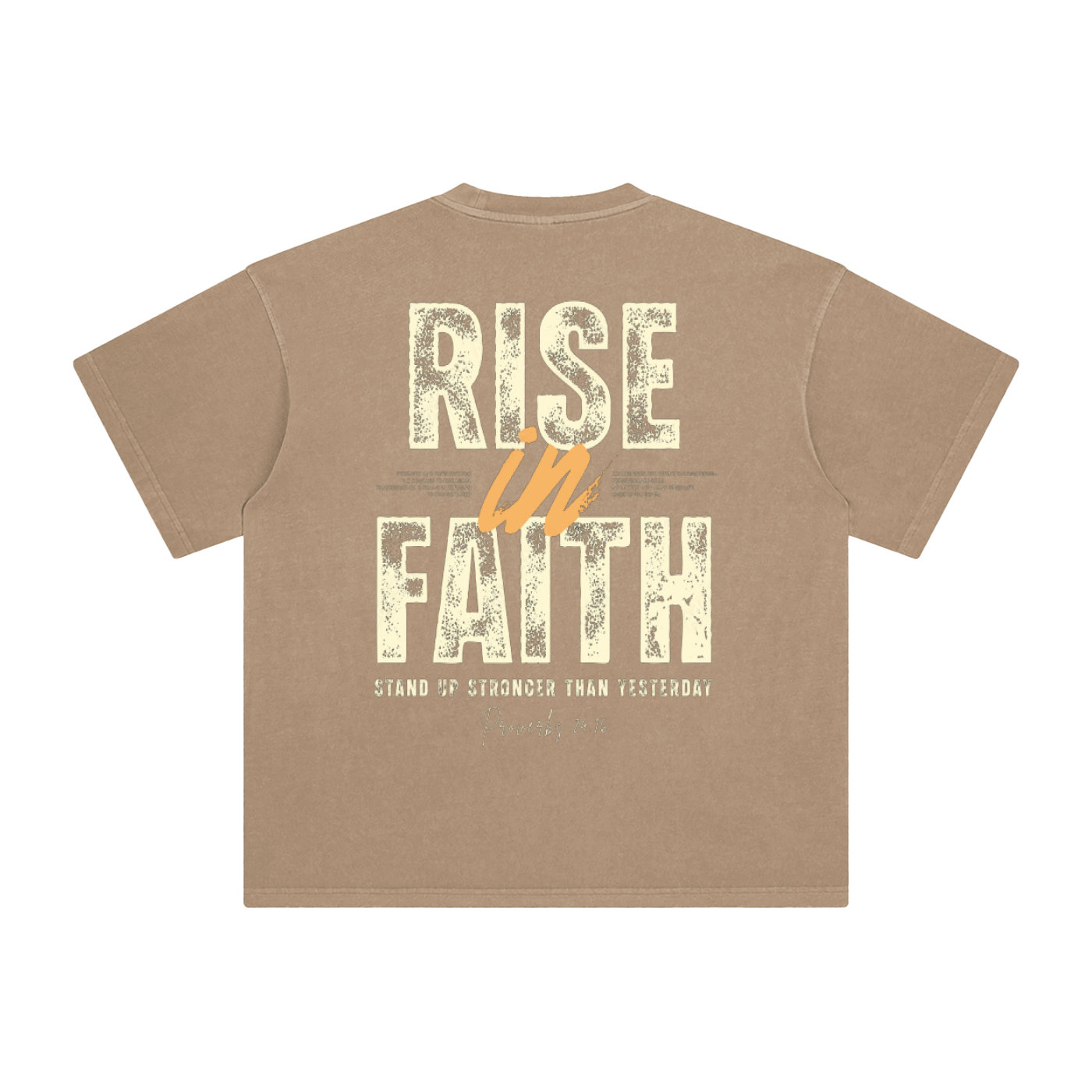 Enzyme Washed T-Shirt