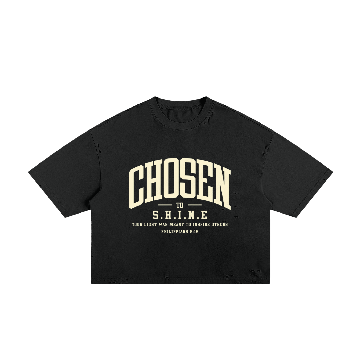 Classic Frayed Boxy Tee