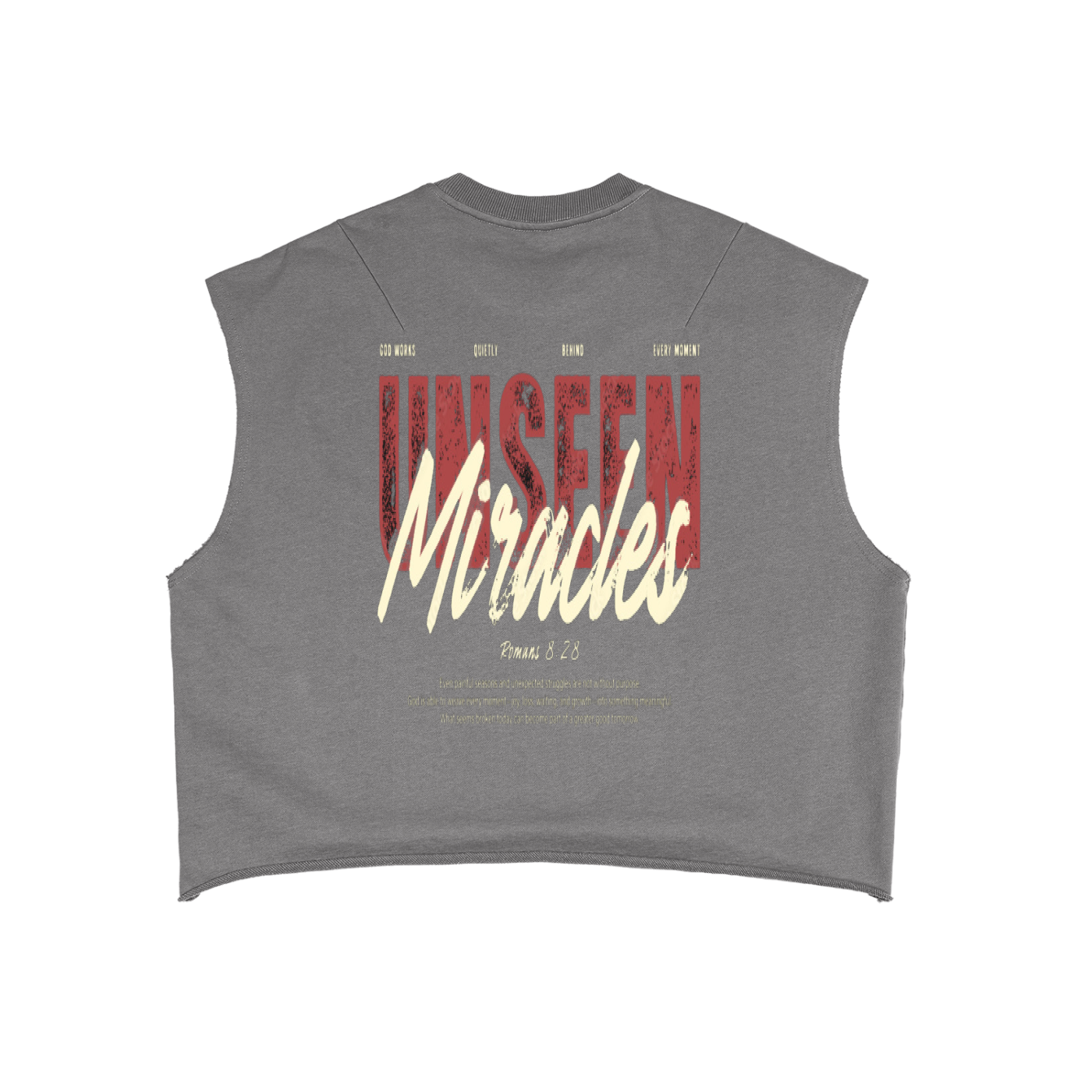 French Terry Boxy Tank Top