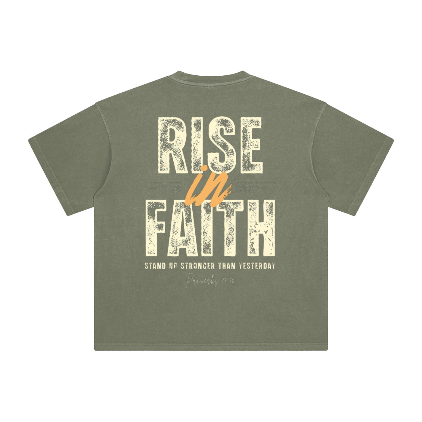 Enzyme Washed T-Shirt