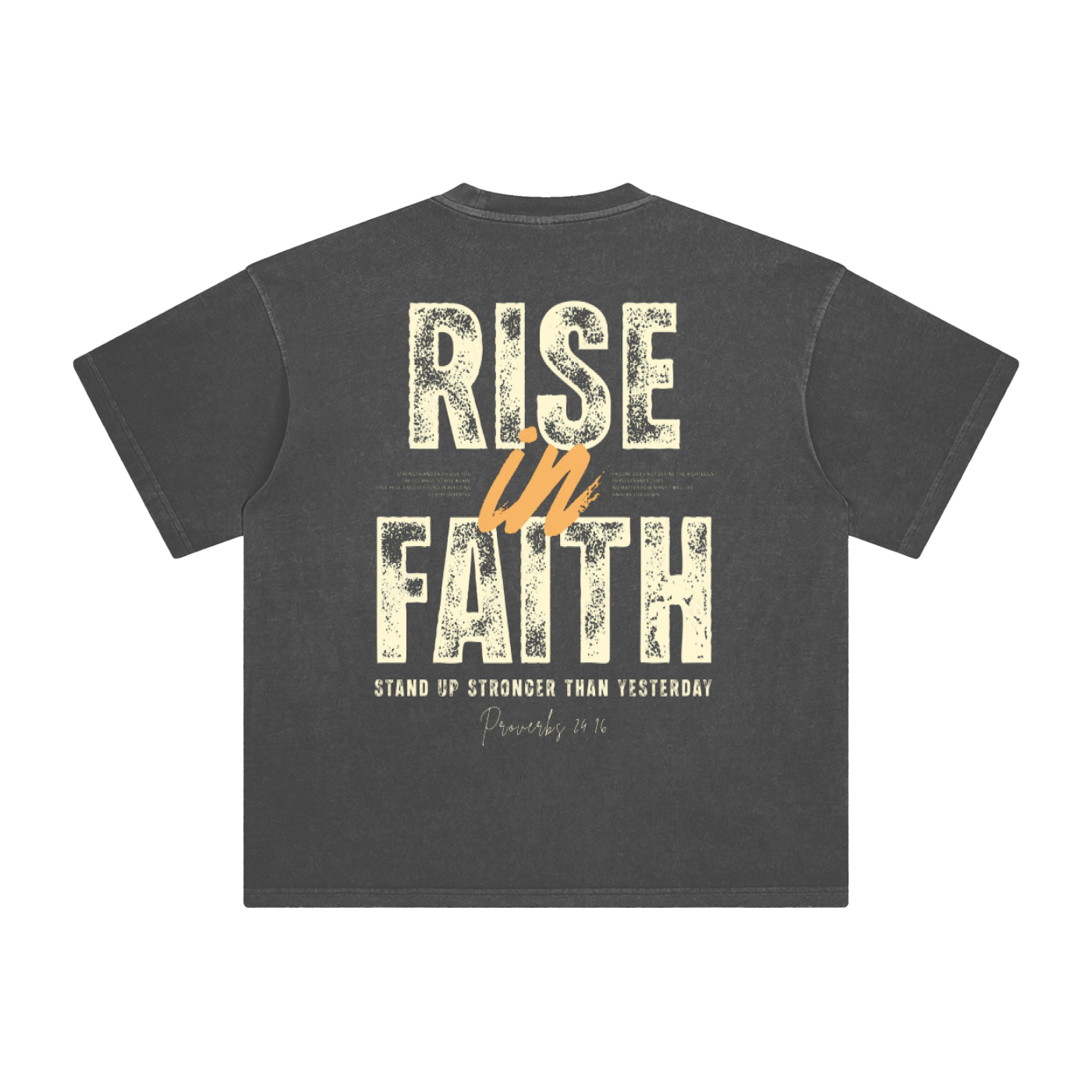 Enzyme Washed T-Shirt