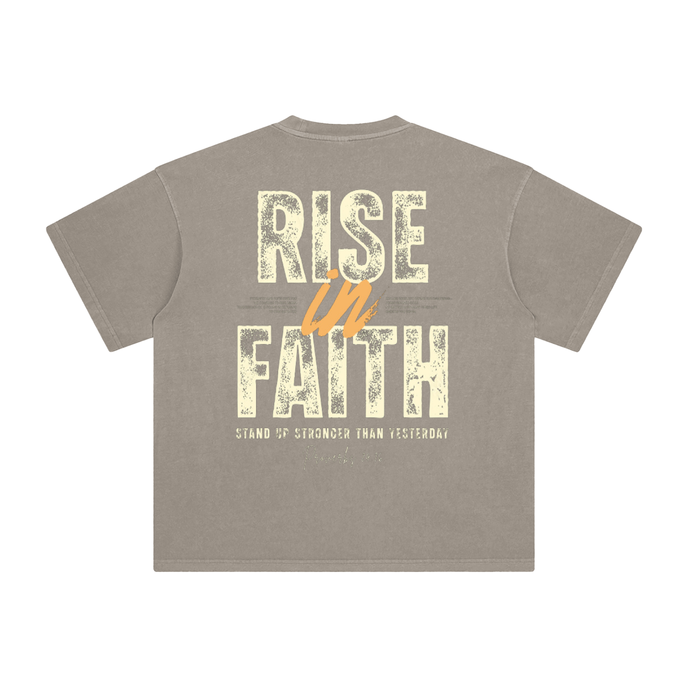 Enzyme Washed T-Shirt